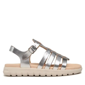 Sandały Geox J Sandal Soleima Gir J35GSB 000CF C1007 S Srebrny