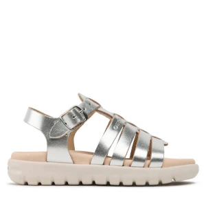 Sandały Geox J Sandal Soleima Gir J35GSB000CFC1007 M Srebrny