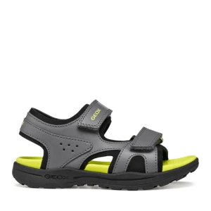 Sandały Geox J Vaniett Boy J455XC 015BC C1267 M Szary