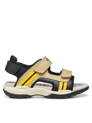 Sandały Geox Jr Borealis J450RA 015ME C0445 M Beżowy
