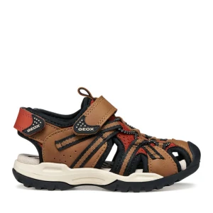 Sandały Geox Jr Borealis J450RB 014ME CD6N6 S Brązowy