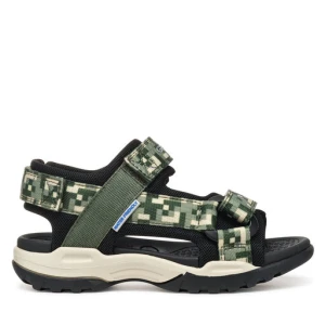 Sandały Geox Jr Borealis J450RE 1411 C0450 M Zielony