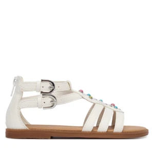 Sandały Geox Jr Sandal Karly J6535D 000BC C0653 S Biały