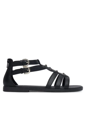 Sandały Geox Jr Sandal Karly J6535D 000BC C9258 D Czarny