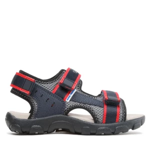 Sandały Geox Jr Sandal Strada J1524A014CEC0735 S Granatowy