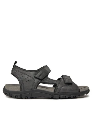 Sandały Geox Uomo Sandal Strada U4524B 000ME C9999 Czarny