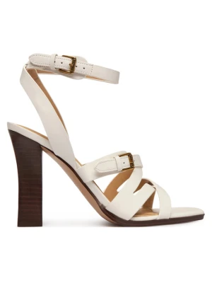 Sandały Guess FLJRAD LEA03 Kremowy