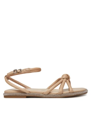 Sandały Guess FLJSLO LEA03 Beżowy