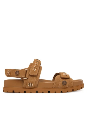 Sandały Guess FLPFLO ESU03 Brązowy