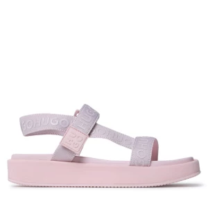 Sandały Hugo Emma Strap Sandal-Wb 50493040 10249915 01 Brązowy