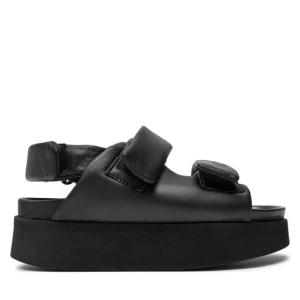 Sandały Inuikii Velcro 70106-150 Czarny