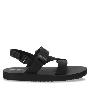 Sandały Jack Wolfskin Urban Entdeckung Belt Sandal 4056711 Czarny