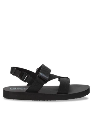 Sandały Jack Wolfskin Urban Entdeckung Belt Sandal 4056711 Czarny