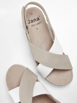 Sandały Jana, wygodna szerokość bonprix