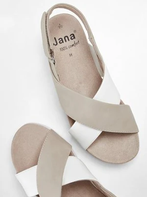 Sandały Jana, wygodna szerokość bonprix