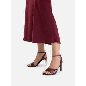 Sandały JENNY CEO-CD25-041-1 Bordowy