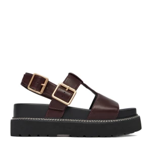 Sandały JENNY CEO-HY2531-1 Bordowy