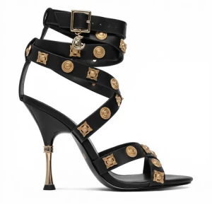 Sandały Just Cavalli 80RA3S40 ZSE55 Czarny