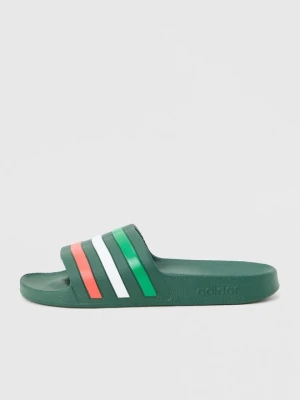 Sandały kąpielowe adidas Originals ciemnozielony