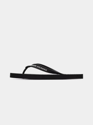 Sandały kąpielowe Armani Exchange czarny