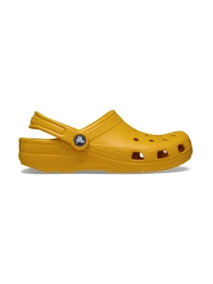 Klapki płaskie Crocs ochra melanż