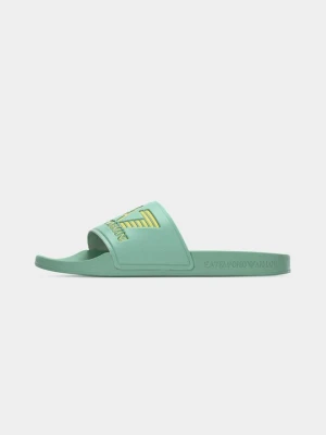 Sandały kąpielowe EA7 Emporio Armani miętowy