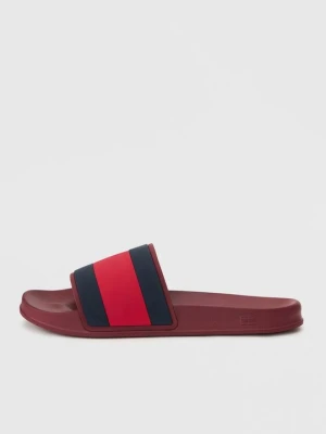 Kapcie Tommy Hilfiger czerwony