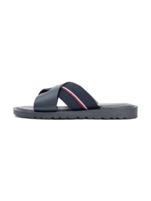 Sandały kąpielowe Tommy Hilfiger granatowy