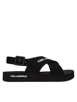 Sandały KARL LAGERFELD Atlantik KL70526 Czarny