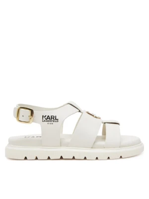Sandały Karl Lagerfeld Kids Z30372 M Écru Kremowy