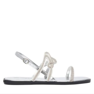 Sandały KARL LAGERFELD KL87425 Srebrny
