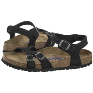 Sandały Kumba Soft Footbed Black 1029526 (BK302-a) Birkenstock
