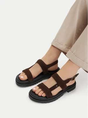Sandały Lasocki CEO-WI34-3310-18650 Brązowy ciemny