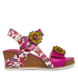 Sandały Laura Vita Bonito 38 Różowy