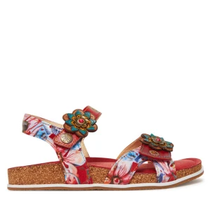 Sandały Laura Vita Brcyano 12 Czerwony