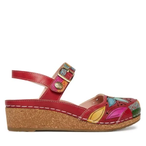 Sandały Laura Vita Facscineo 02 Czerwony