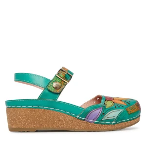 Sandały Laura Vita Facscineo 02 Zielony