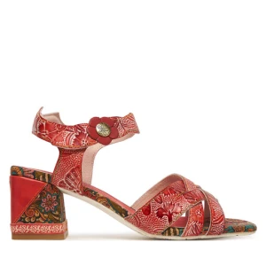 Sandały Laura Vita Jacqueso 03 Czerwony