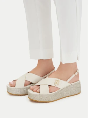 Sandały Liu Jo Flo 03 SA6141 PX106 Biały