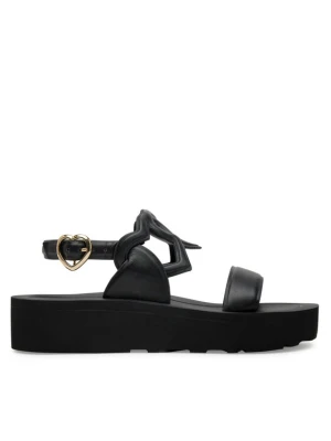 Sandały LOVE MOSCHINO JA16054I1MIA0000 Czarny