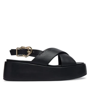 Sandały LOVE MOSCHINO JA16137I0OIA0000 Czarny
