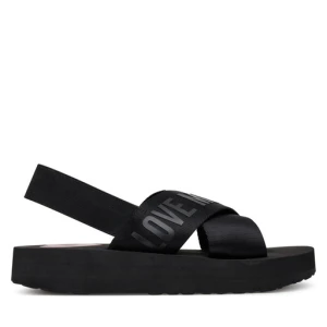 Sandały LOVE MOSCHINO JA16214G0MIX4000 Czarny