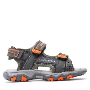 Sandały Lumberjack SB07606-027 M Zielony