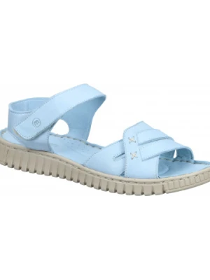 SANDAŁY MANITU - 910145-55 BLUE