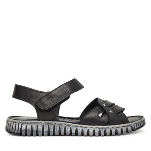 Sandały Manitu 910145 Czarny