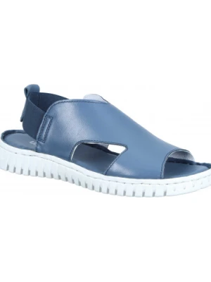 SANDAŁY MANITU - 910162-55 BLUE