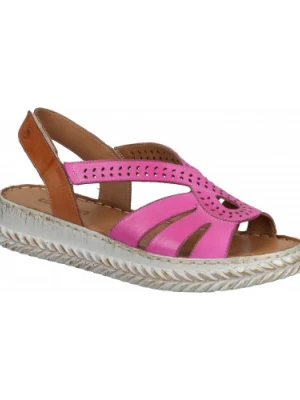 SANDAŁY MANITU - 910207-43 PINK