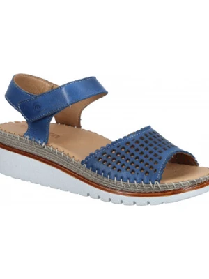 SANDAŁY MANITU - 910212-05 BLUE