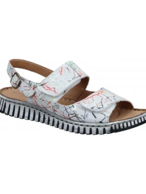 SANDAŁY MANITU - 910271-00 MULTI