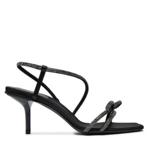 Sandały Max Mara Crystalsandal 2424526411600 Czarny